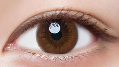 スウィートブラウン 装用画像