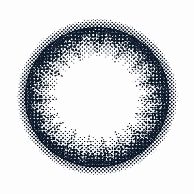 ルーナメイクカラーレンズ オリジナルブラック01 2枚入