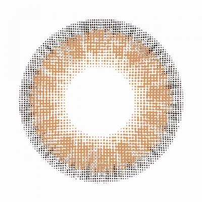 コケティッシュブラウン レンズ画像