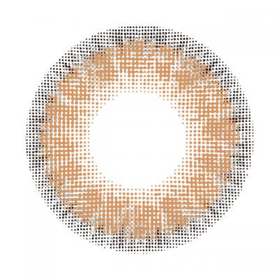 コケティッシュブラウン レンズ画像