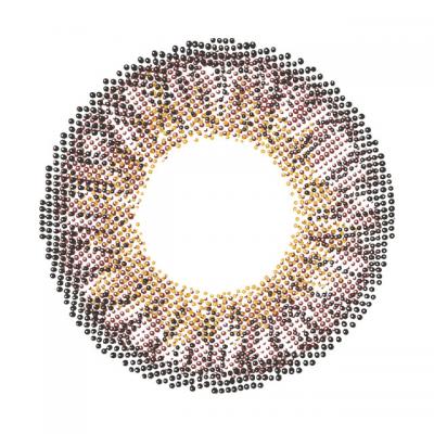 スリートーンヘーゼル レンズ画像