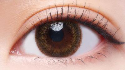 モンローブラウン 装用画像