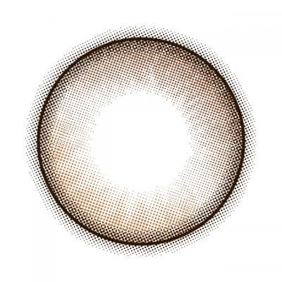 ドーリッシュブラウン レンズ画像