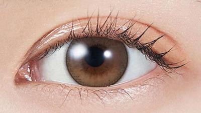 ドーリッシュブラウン 装用画像