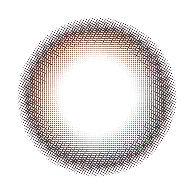 モテコンフォースクール 本命ブラウン レンズ画像