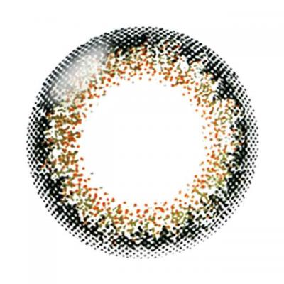 シエルグリーン CYL-0.75 AXIS180° レンズ画像