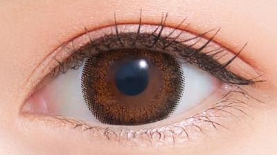 ブラウン 装用画像