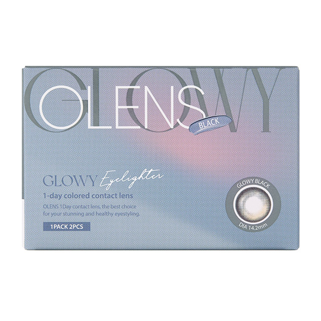 オーレンズ グローイワンデー ブラック 2枚入(4)