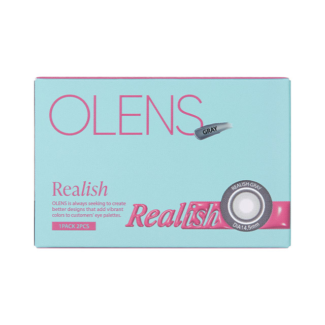 【セット】オーレンズ リアリッシュワンデー グレー 2枚