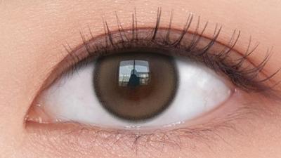 ブラウン 装用画像