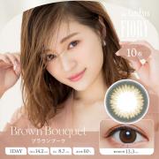 ワンデーキャラアイ フィオリー ブラウンブーケ chay(まいまい)