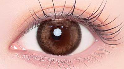 ブリンクブラウン 装用画像