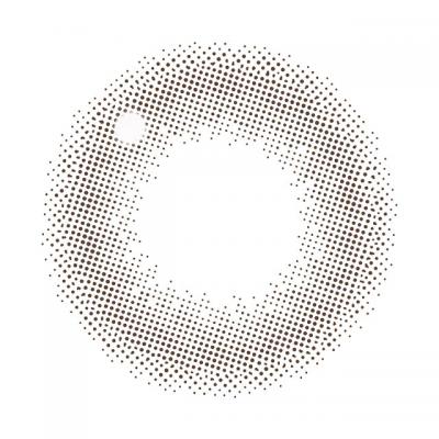 レヴィアワンデー(カラー) ムースブラウン レンズ画像