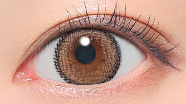 ラテベージュ 装用画像