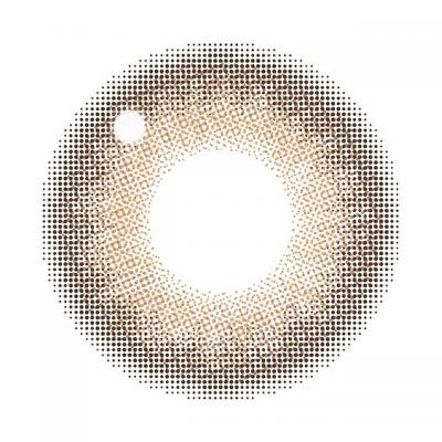 ピンクベージュ レンズ画像