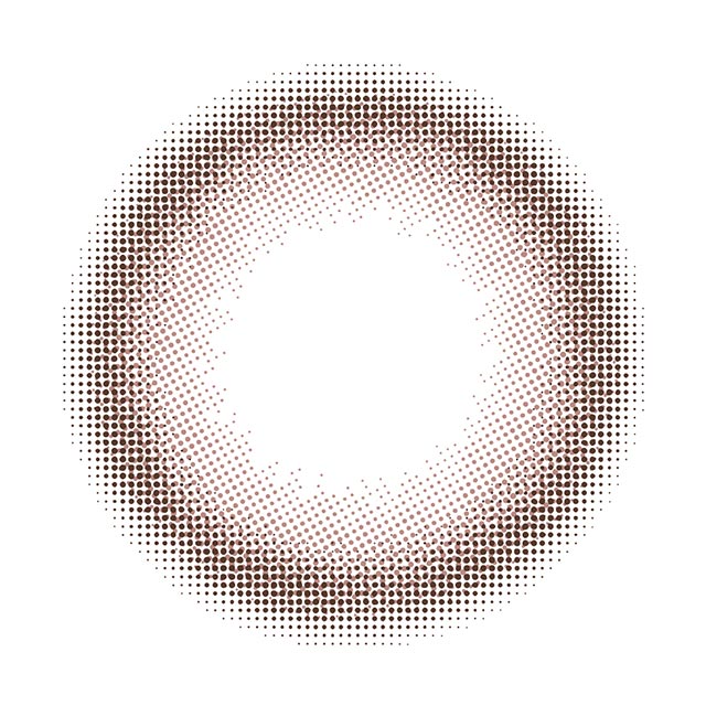 トパーズ シリコーンハイドロゲル ナチュクリームローズ(3)