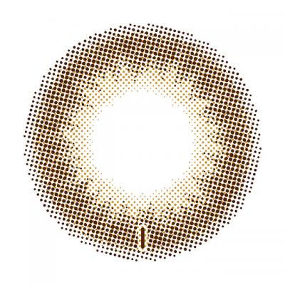 デートトパーズトーリック CYL-0.75 レンズ画像