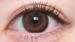 トリコニナル 涙目ブラウン 装用画像