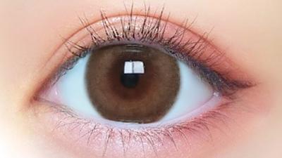 ゾッコンブラウン 装用画像