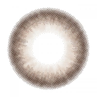 ゾッコンブラウン レンズ画像