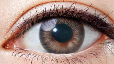 サークルグレー 装用画像