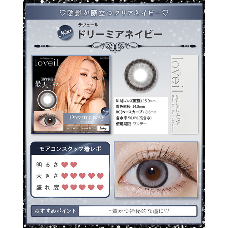 ラヴェール ドリーミアネイビー 10枚入(5)