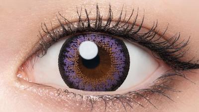 バイオレットグレア 装用画像