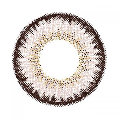 キャラメルグロー【CYL:-0.75】 レンズ画像