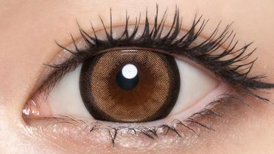 ハニートリック【CYL:-0.75】 装用画像