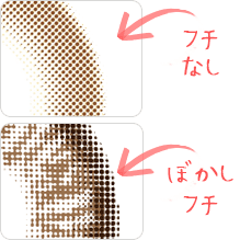 フチなしカラコンとぼかしフチカラコン