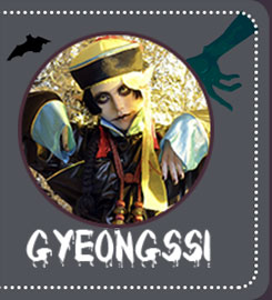 モアコンモデルのハロウィンのコスプレ キョンシー アイコン画像