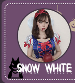 モアコンモデルのハロウィンのコスプレ 白雪姫 アイコン画像