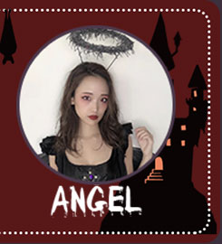 モアコンモデルのハロウィンのコスプレ ゴシックエンジェル アイコン画像