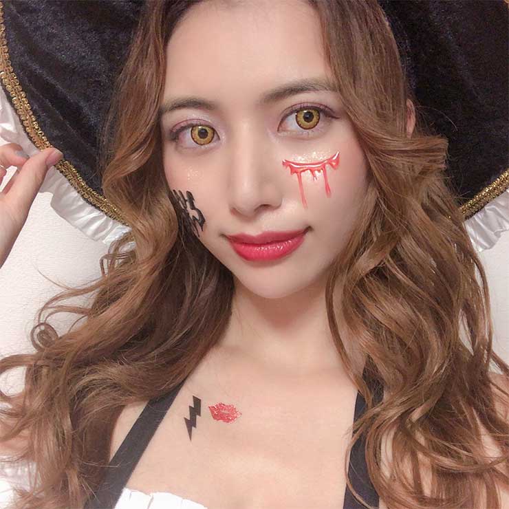 モアコンモデル さゆりのハロウィンコスプレ パイレーツの画像