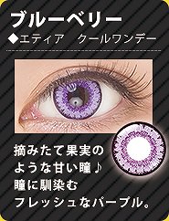 ブルーベリーレンズ情報