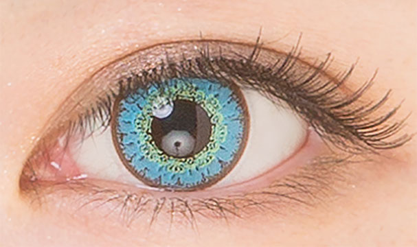 エティアクールワンデー ミントソーダの装用画像