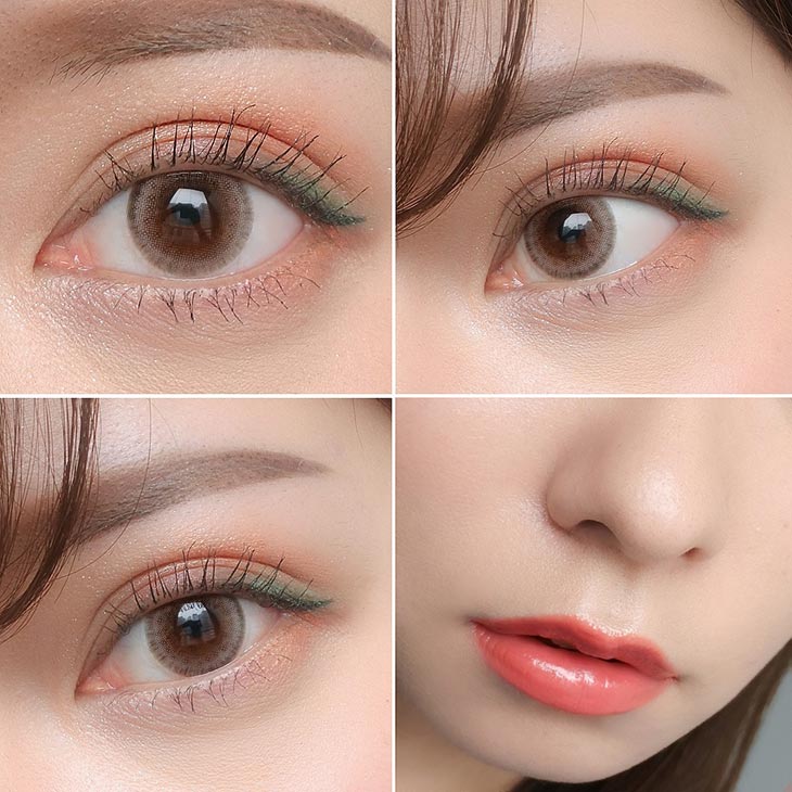 雑誌NYLONのAmyちゃんがイメージモデルメランジェバイマジックカラー コケティッシュブラウン