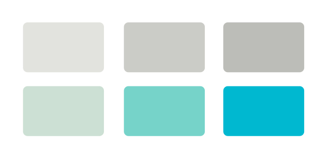 イエベ春にも合うグレーやブルー