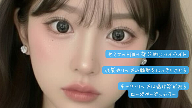 メイクのポイント