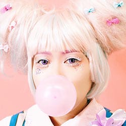 14.0mmの小さめ3トーンパープル