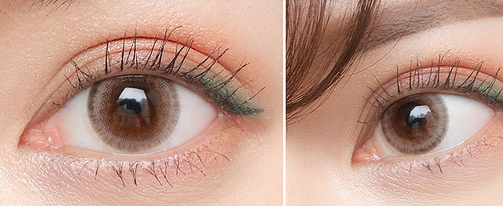 メランジェ|アーバンコケティッシュブラウン着画