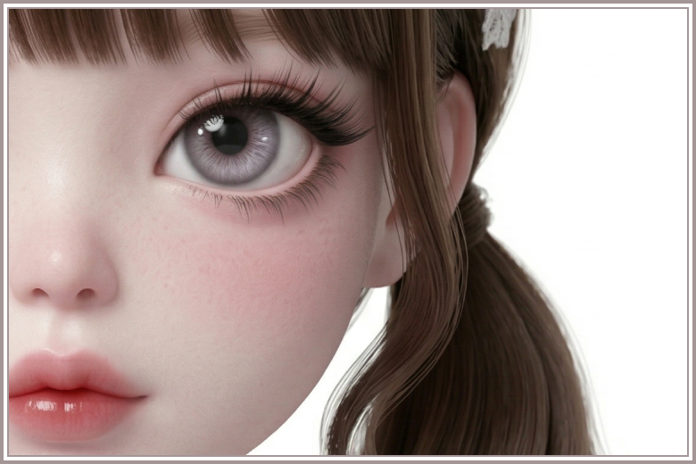 きゅるっと甘盛れドールさんに似合うアイメイク
